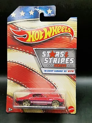 Buy Hot Wheels Stars And Stripes Series '70 Chevy Camaro SS (B141) • 4.99£