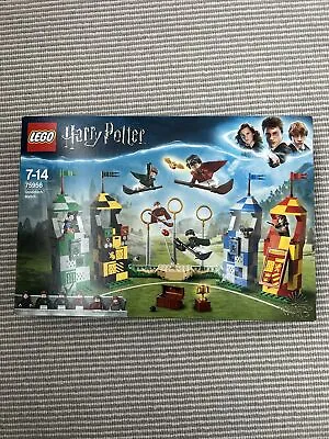 Buy 75956 LEGO Harry Potter Quidditch Match Factory Sealed Retired • 55£