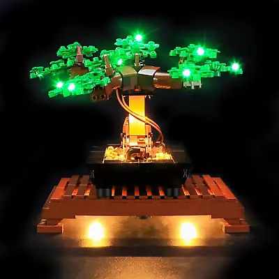 Buy LED Light For Lego-10281 Creator Expert Bonsai Tree(Green) Building Blocks Model • 32.50£