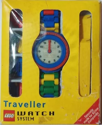 Buy Rare Vintage 90s Lego Watch System Traveller Airline Watch  • 75£