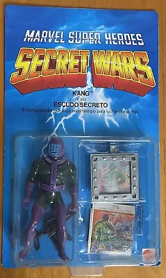 Buy Marvel Super Heroes SECRET WARS Kang Old Store Stock Un Punched 1980s Mattel • 140£