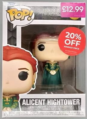 Buy #03 Alicent Hightower - House Of The Dragon Damaged Box Funko POP With Protector • 14.99£