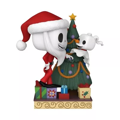 Buy Funko Pop! Deluxe: The Night Before Christmas 30Th Jack And Zero With Tree • 44.76£