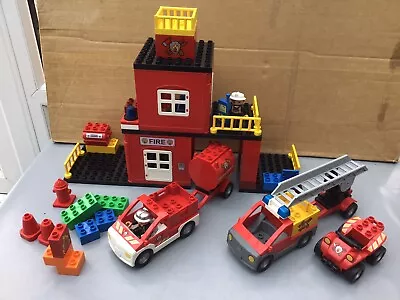 Buy Lego Duplo  Fire Station Set Based On 4664 • 14.99£