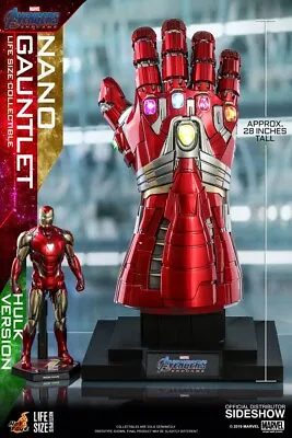 Buy Hot Toys 1/1 Life-Size Replica Avengers: Endgame Nano Gauntlet Hulk MMS Version • 601.76£
