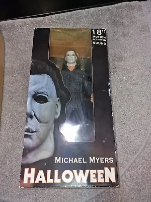 Buy Neca 18  Halloween Michael Myers Figure  Motion Activated Sound. • 164.95£