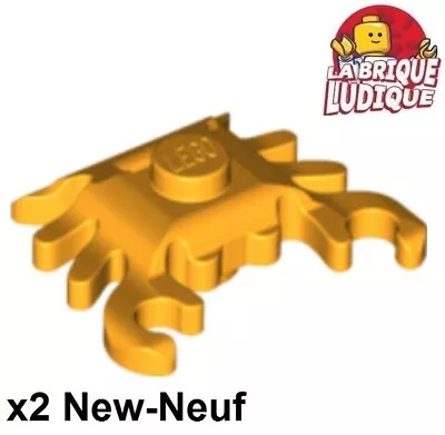 Buy LEGO 2x Animal Crab Sea Water Clamp Bright Light Orange 33121 NEW • 1.42£