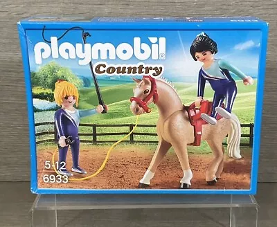 Buy Playmobil Country 6933 Training Equestrian Set Play Set 5-12 Years Brand New • 8.99£