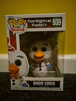 Buy Funko POP Figure Five Nights At Freddys Holiday Snow Chica • 2.99£