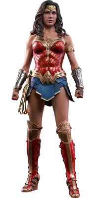 Buy 1984 DC Gal Gadot As Wonder Woman Action Figure 1/6 Hot Toys Sideshow MMS584 • 351.15£