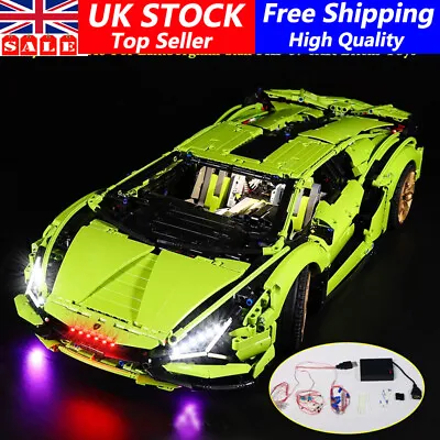 Buy DIY LED Light Lighting Kits For LEGO 42115 Fit Lamborghini Sian FKP 37 Bricks UK • 14.12£