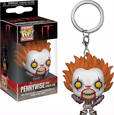 Buy Funko Pocket Pop Keychain IT Pennywise With Spider Legs New With Box • 9.99£