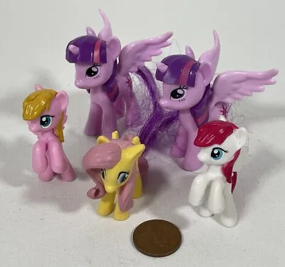 Buy My Little Pony Hasbro  G4 Mini Figures Princess Twilight Fluttershy  Cake Topper • 7.95£