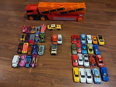 Buy Hot Wheels Transporter With Other Toy Diecast Cars Including Matchbox • 15£
