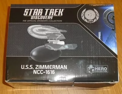 Buy Star Trek Discovery Official Starships Collection U.S.S. Zimmerman NCC-1616< • 44.99£