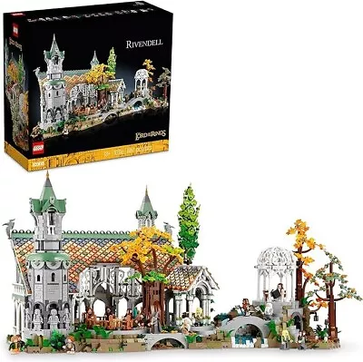Buy Lego  Lord Of The Rings Rivendell 10316 New & Factory Sealed • 389.99£