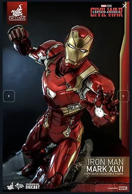 Buy Hot Toys: Iron Man Mark XLV1. New, In Sealed Shipper. • 360£