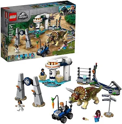 Buy LEGO Jurassic World 75937 - Triceratops Rampage - Brand New & Factory Sealed • 65.95£
