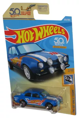Buy Hot Wheels HW 50 Race Team (2017) Blue '70 Ford Escort RS1600 Toy Car 335/365 • 12.05£