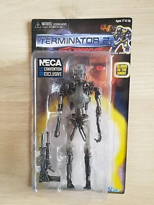 Buy 2015 NECA Terminator 2 ComicCon Exclusive T-800 Endoglow Endoskeleton NEW ORIGINAL PACKAGING • 101.93£