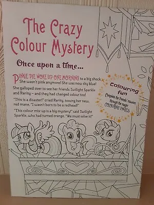 Buy The  Crazy Colour Mystery  Book. My Little  Pony.Brand New.  • 3£