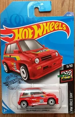 Buy Hot Wheels - 1985 Honda City Turbo II In Red - Long Card - NEW  • 2.95£
