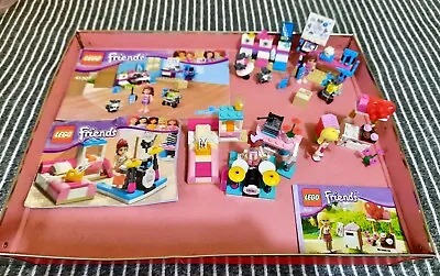 Buy 3 X LEGO FRIENDS Sets 41307, 3939, 30105 Olivia's Lab, Mia's Bedroom - Complete • 3.50£