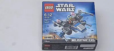 Buy Lego 75125 Star Wars Series 3 RESISTANCE X-WING FIGHTER . BNISB Retired Set. • 10.95£