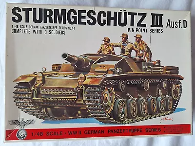 Buy Bandai 1:48th Scale German Sturmgeschutz III Ausf. D Pin Point Series. Unstarted • 44.99£