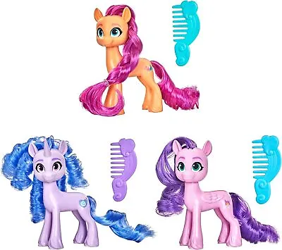 Buy My Little Pony Friends Set Of 3 Or Single Approximately 8cm Large Movable With Kam • 20.59£