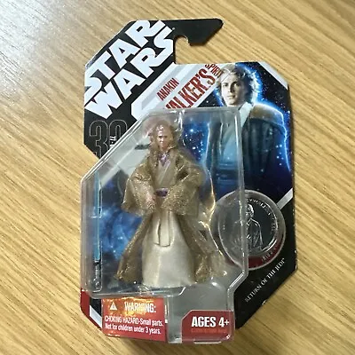 Buy Star Wars New 30th Anniversary Rotj Anakin Skywalker Spirit Ghost 45 Moc Figure • 5.99£