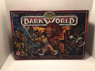 Buy Dark World Board Game 1992 Mattel INCOMPLETE- Replacement Parts • 21.68£