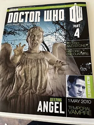 Buy Doctor Who Figurine Collection Eaglemoss 2013 # 4 Weeping Angel Magazine 0nly • 7.99£