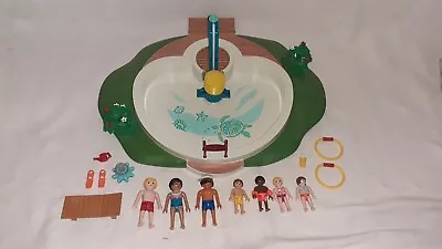 Buy Playmobil Swimming Pool, With Pump Shower And People - VGC • 13.99£