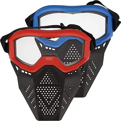 Buy Toyer 2 Pack Face Mask Tactical Mask Compatible With Nerf Rival, Apollo, Zeus, K • 20.89£