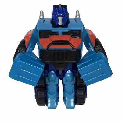 Buy Playskool Transformers Rescue Bots Optimus Prime Blue Truck Figure Hasbro • 7.99£