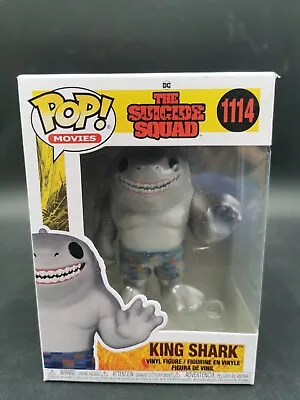 Buy Funko Pop King Shark 1114 Suicide Squad Dc Comics Netflix Vinyl Figure • 25.52£