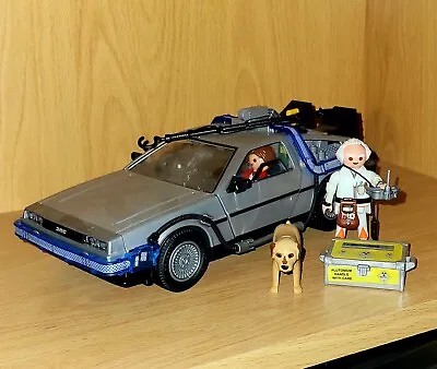 Buy Playmobil Back To The Future Vehicle + Accessories  • 10£