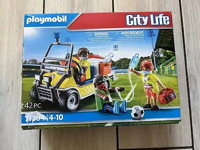 Buy PLAYMOBIL 71204 City Life Medical Team Rescue Cart • 15£