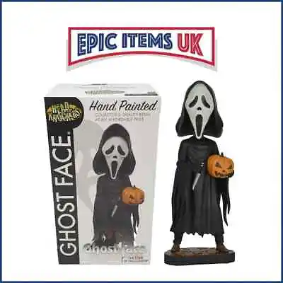 Buy Scream Ghostface With Pumpkin Head Knocker - NECA - IN STOCK • 39.99£