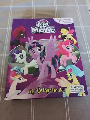 Buy My Busy Books My Little Pony The Movie Complete With 12 Figures And Playmat • 12£