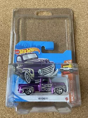 Buy Hot Wheels 2021 Super Treasure T-Hunt ‘49 Ford F1 ShortCard - Protector Included • 100£