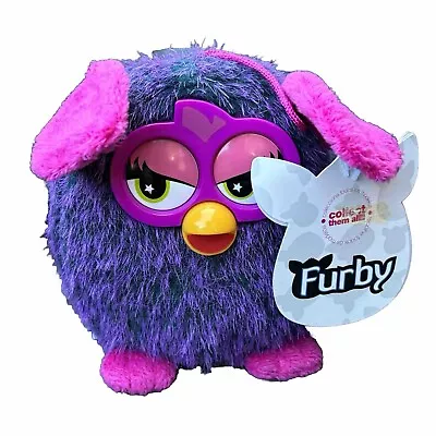 Buy Hasbro Furby Purple Plush Soft Toy New With Tags 2013 8 Inch Teddy Non Speaking • 7.99£