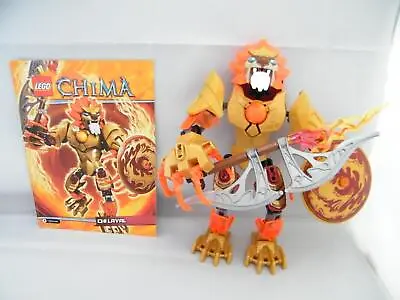 Buy Lego Chi Laval Set 70206 Complete Figure & Instructions Legends Of Chima Rare • 22.99£