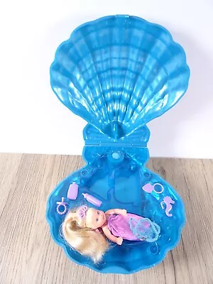 Buy Vintage Barbie Play Set Baby Mermaid Krissy Shell Accessories Hobbyist (14446) • 17.46£