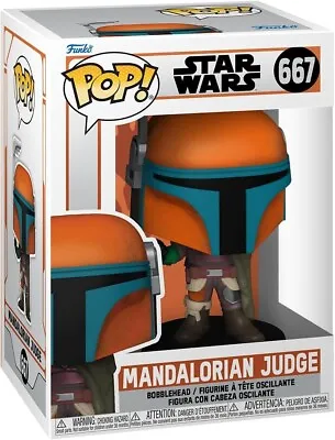 Buy Funko Pop! Star Wars The Mandalorian  Mandalorian  Judge #667 New In Box • 12.99£