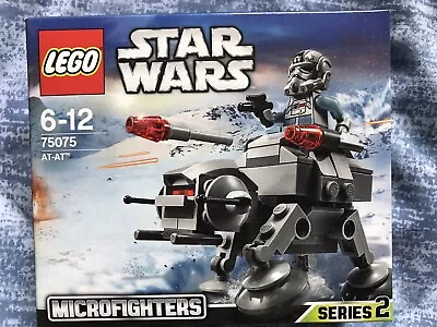 Buy LEGO Star Wars AT-AT Microfighter (75075) Sealed Retired Set BNIB • 14£