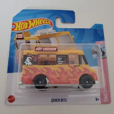 Buy Hot Wheels Quick Bite Hot Chicken American Style Food Truck 1:64 Diecast Toy  • 8.99£