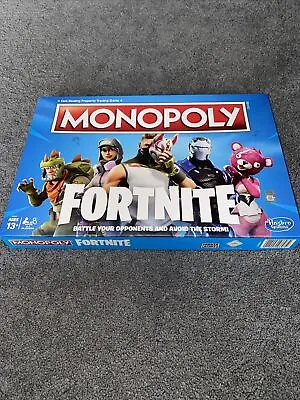 Buy Monopoly Fortnite Edition Board Game By Hasbro Gaming 2018 ~ Family Game • 8.99£