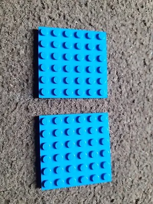 Buy Lego 3958 Spares - 6x6 Plate In BLUE X1 - Spare Part Set 8865 • 1.79£